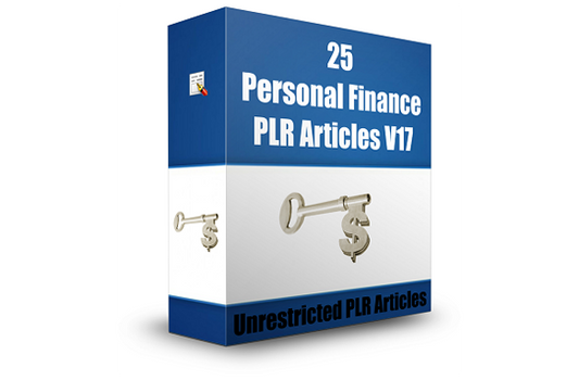 25 Personal Finance PLR Articles V17