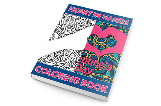 Heart In Hands Coloring Pack