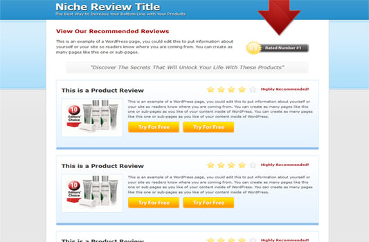 Multi Review HTML PSD Template Edition 2